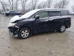 Salvage cars for sale at Cicero, IN auction: 2017 Nissan Quest S