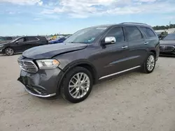 Dodge Durango Citadel Vehiculos salvage en venta: 2014 Dodge Durango Citadel