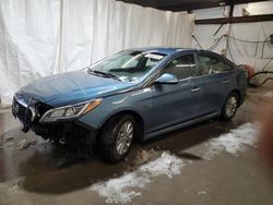 Salvage cars for sale at Ebensburg, PA auction: 2016 Hyundai Sonata Hybrid