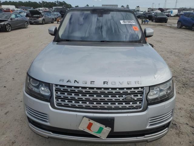 2016 Land Rover Range Rover HSE