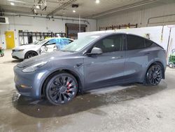 Salvage cars for sale at Candia, NH auction: 2023 Tesla Model Y