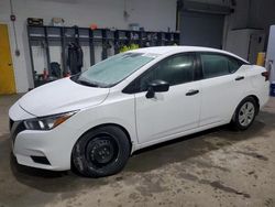 Salvage cars for sale at Candia, NH auction: 2021 Nissan Versa S