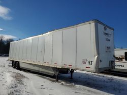 Salvage trucks for sale at Ellwood City, PA auction: 2016 Wabash DRY Van