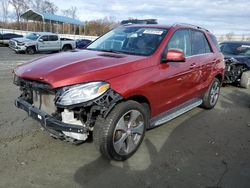 Mercedes-Benz gle-Class salvage cars for sale: 2016 Mercedes-Benz GLE 350