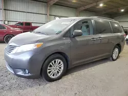 Salvage cars for sale at Houston, TX auction: 2014 Toyota Sienna XLE