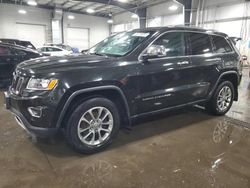 Salvage cars for sale at Ham Lake, MN auction: 2015 Jeep Grand Cherokee Limited