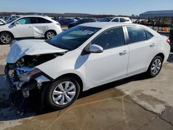 Toyota Corolla l salvage cars for sale: 2014 Toyota Corolla L