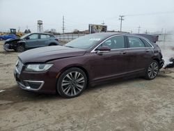 Salvage cars for sale from Copart Chicago Heights, IL: 2017 Lincoln MKZ Select