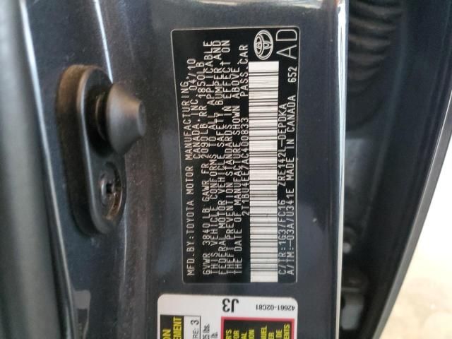 2010 Toyota Corolla Base