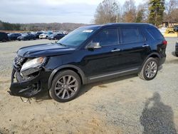 Vehiculos salvage en venta de Copart Cleveland: 2017 Ford Explorer Limited