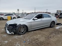 Mercedes-Benz salvage cars for sale: 2019 Mercedes-Benz S 560 4matic