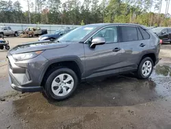 Salvage cars for sale at Harleyville, SC auction: 2022 Toyota Rav4 LE