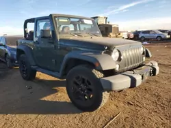 Jeep Wrangler Sport salvage cars for sale: 2015 Jeep Wrangler Sport