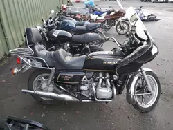 Salvage motorcycles for sale at Graham, WA auction: 1978 Honda Goldwing