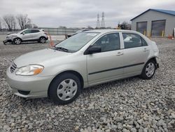 Salvage cars for sale at Barberton, OH auction: 2004 Toyota Corolla CE