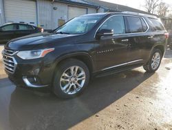 Salvage cars for sale at York Haven, PA auction: 2018 Chevrolet Traverse High Country