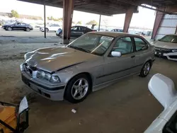 Salvage cars for sale at American Canyon, CA auction: 1998 BMW 318 TI