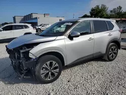 Nissan Rogue sv salvage cars for sale: 2022 Nissan Rogue SV