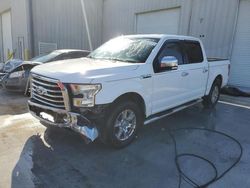 Salvage cars for sale at Savannah, GA auction: 2015 Ford F150 Supercrew