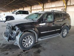 Nissan Pathfinder salvage cars for sale: 2012 Nissan Pathfinder S