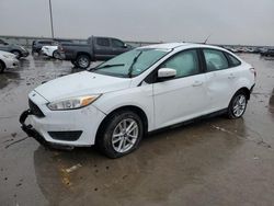 Salvage cars for sale from Copart Wilmer, TX: 2018 Ford Focus SE