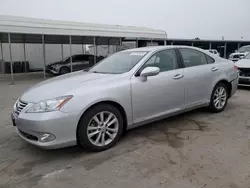 Salvage cars for sale at Fresno, CA auction: 2012 Lexus ES 350