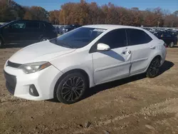 Toyota salvage cars for sale: 2016 Toyota Corolla L