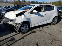 Salvage cars for sale at Exeter, RI auction: 2015 Chevrolet Sonic LS