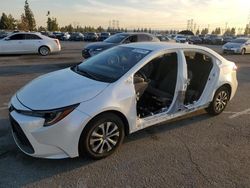 Toyota Corolla salvage cars for sale: 2021 Toyota Corolla LE