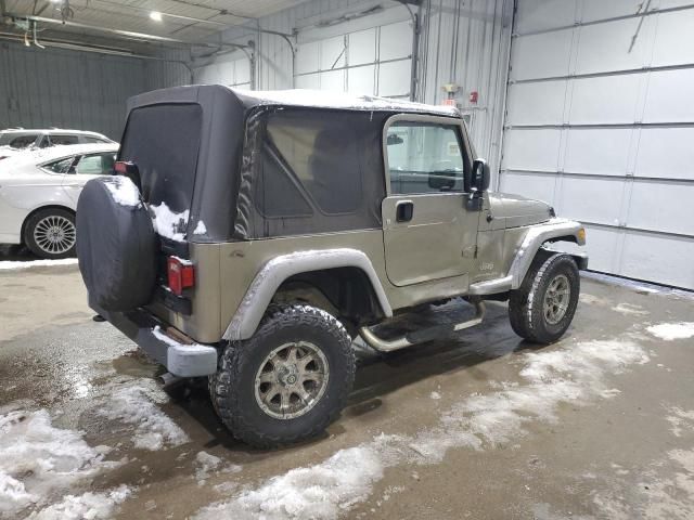 2005 Jeep Wrangler / TJ SE