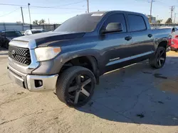 Toyota Tundra salvage cars for sale: 2017 Toyota Tundra Crewmax SR5