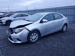 Salvage cars for sale at Ottawa, ON auction: 2016 Toyota Corolla L