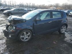 Chevrolet salvage cars for sale: 2015 Chevrolet Sonic LTZ