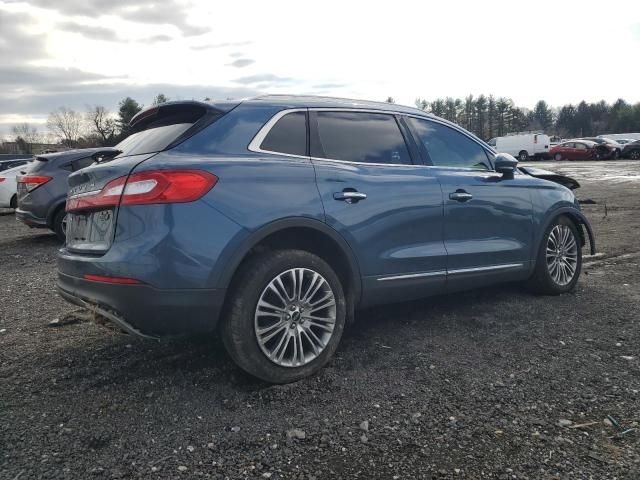 2018 Lincoln MKX Reserve