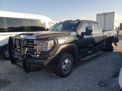 Salvage cars for sale from Copart Haslet, TX: 2021 GMC Sierra K3500 SLT