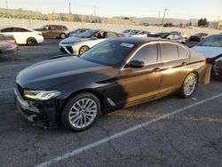 Salvage cars for sale at Van Nuys, CA auction: 2021 BMW 530 I