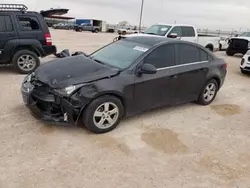 Salvage cars for sale at Andrews, TX auction: 2014 Chevrolet Cruze LT