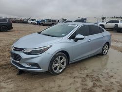 Chevrolet salvage cars for sale: 2017 Chevrolet Cruze Premier