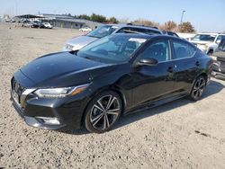 Salvage cars for sale at Sacramento, CA auction: 2021 Nissan Sentra SR