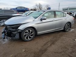 Salvage cars for sale at Chicago Heights, IL auction: 2016 Honda Accord EXL