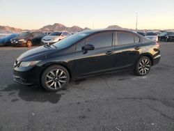 Honda salvage cars for sale: 2015 Honda Civic EXL