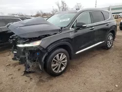 2020 Hyundai Santa FE SEL en venta en Chicago Heights, IL