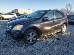 Mercedes-Benz salvage cars for sale: 2009 Mercedes-Benz ML 350