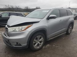 Toyota Vehiculos salvage en venta: 2015 Toyota Highlander XLE