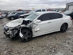 Honda salvage cars for sale: 2017 Honda Accord Touring