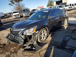 Salvage cars for sale at Woodhaven, MI auction: 2015 Nissan Altima 2.5