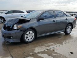 Toyota Corolla Base Vehiculos salvage en venta: 2009 Toyota Corolla Base