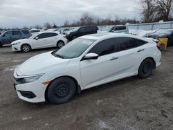 Salvage cars for sale from Copart London, ON: 2018 Honda Civic Touring