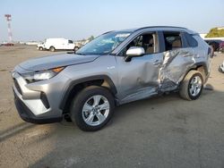 Salvage cars for sale at Bakersfield, CA auction: 2021 Toyota Rav4 LE