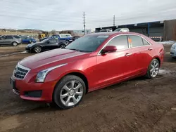 Salvage cars for sale at Colorado Springs, CO auction: 2013 Cadillac ATS Luxury